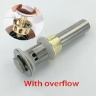 1-1/2" Bathroom Sink without Overflow Pop Up Drain Vessel Vanity Sink Drain
