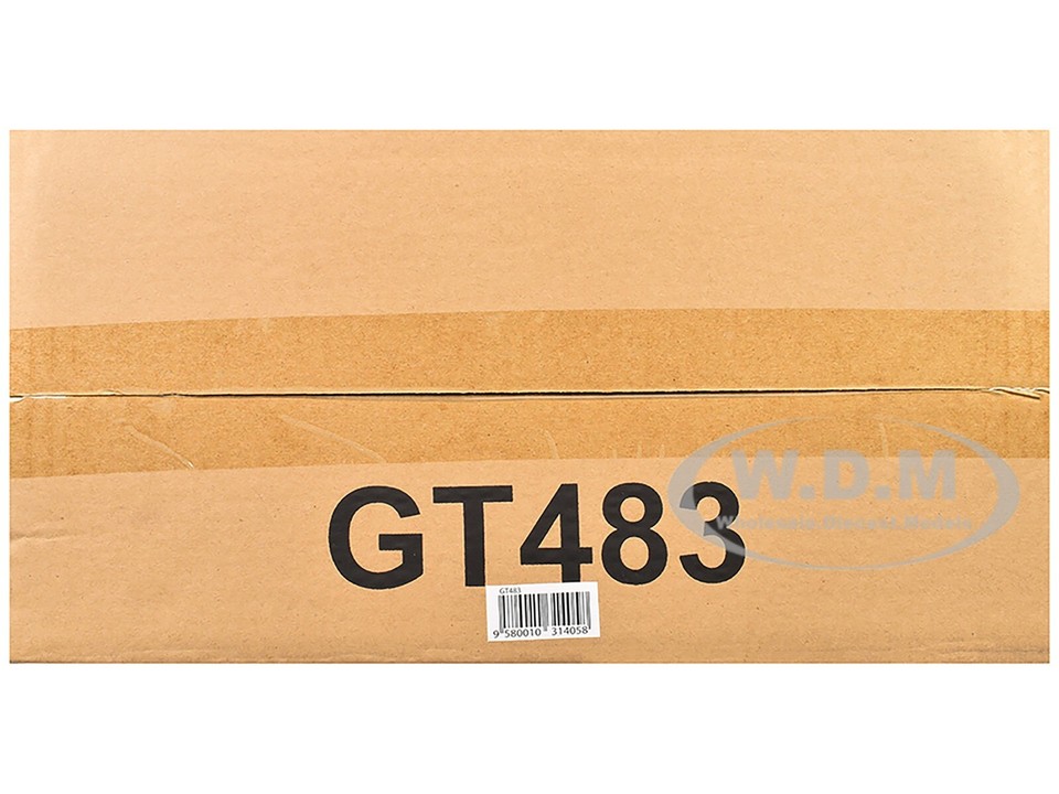 Modellino in miniatura Porsche 993 RWB 1/18 GT Spirit 911 la chaux Vaillant 2023