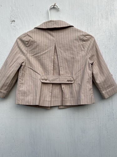 XXI Womens & Youth Blazer Size S Stripped Long Sleeves’s 4 Buttons Pockets - Picture 7 of 12