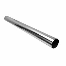 2.5 Inch T304 Stainless Steel Straight Exhaust Pipe Tube Piping Tubing 4ft