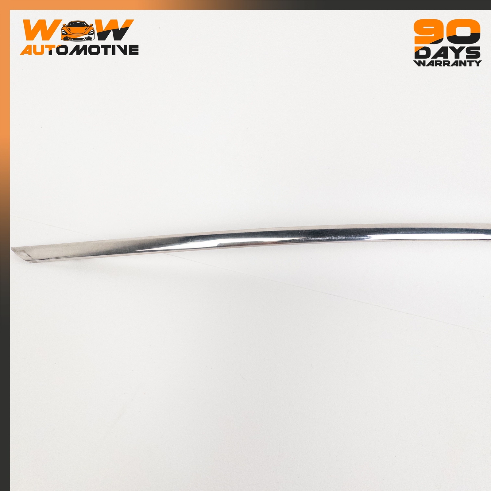 06-13 BENTLEY CONTINENTAL FLYING SPUR FRONT LEFT DOOR MOLDING CHROME OEM