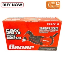 BAUER 3.5 Amp 3/8 in. Variable Speed Close Quarters Drill. NEW / US SELLER🇺🇸