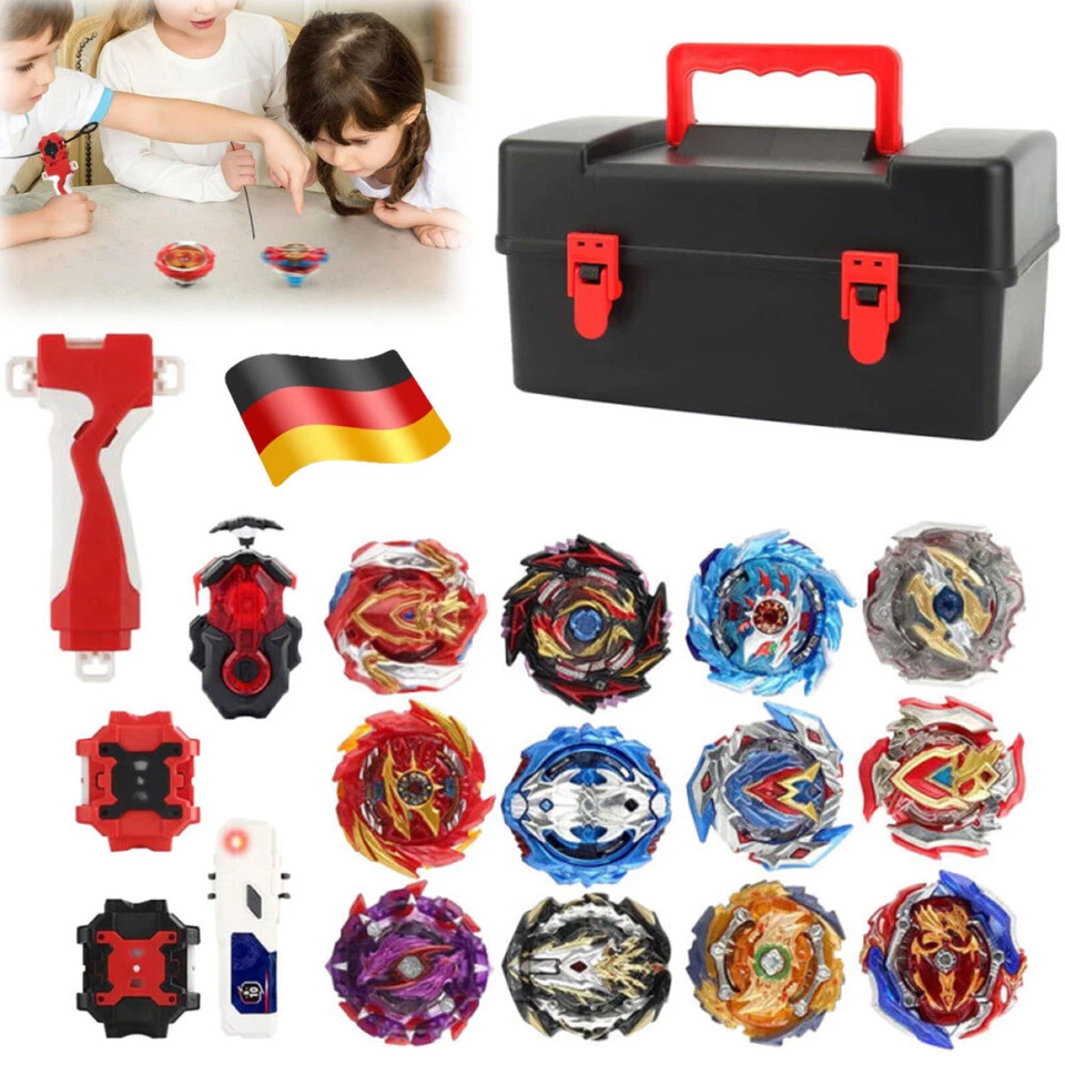 Kinder Spielzeug Kreisel Blade Battle Kampfkreisel Set Kinder 12 Burst Kreisel - Bild 3 von 4