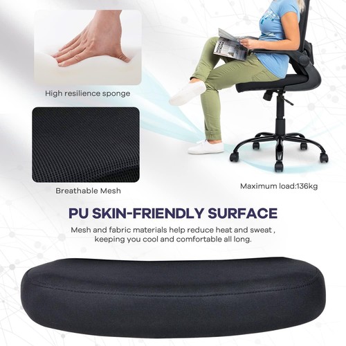 Mesh Office Chair Desk Chair Swivel Chair Computer Chair with Mhqzugojcxmfxerhnv - Picture 9 of 16