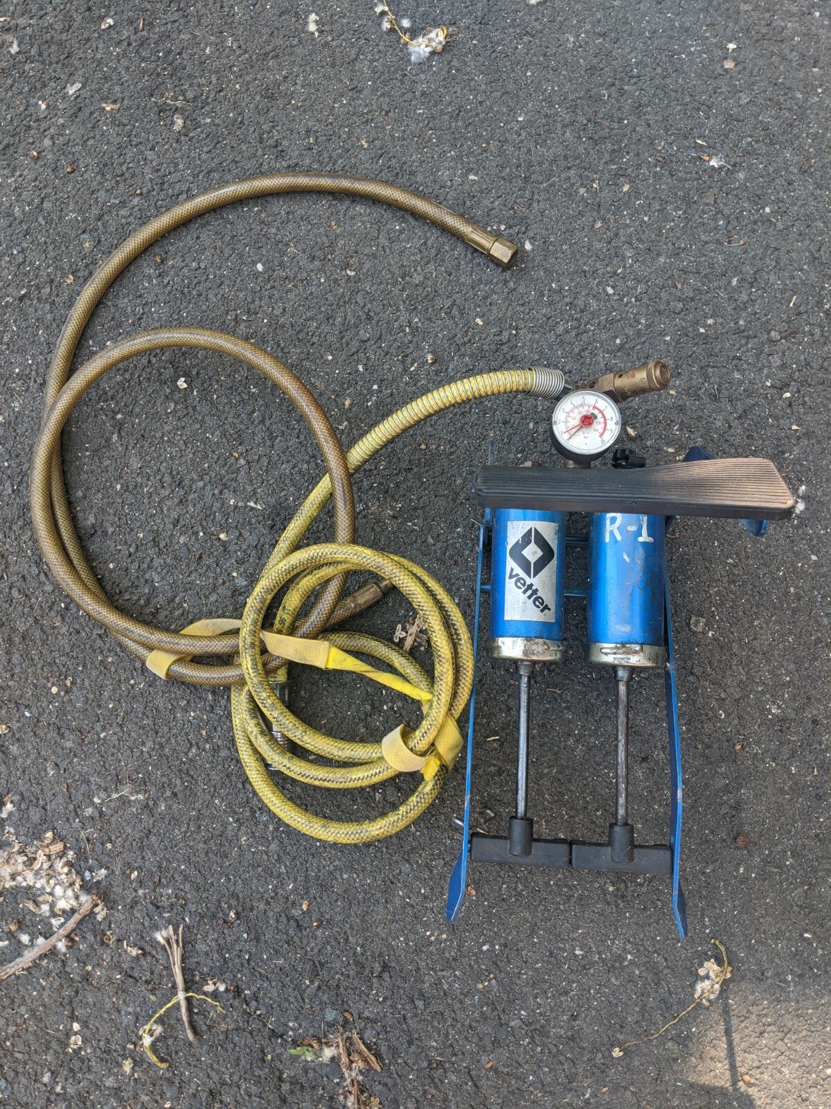 Vetter Air Lifting Rescue Air Bags Foot Pump eBay