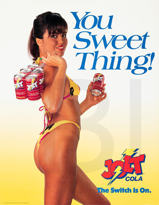 1985 Jolt Cola You Sweet Thing! 11 x 14'' Photo