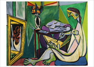 Kunstkarte Pablo Picasso ''Die Muse''