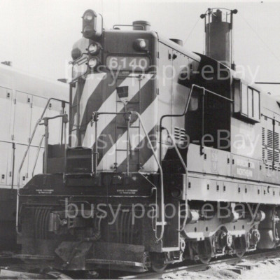 1975 Burlington Northern Railway Elektromotor SD-9 #6140 Aurora Illinois CB&Q