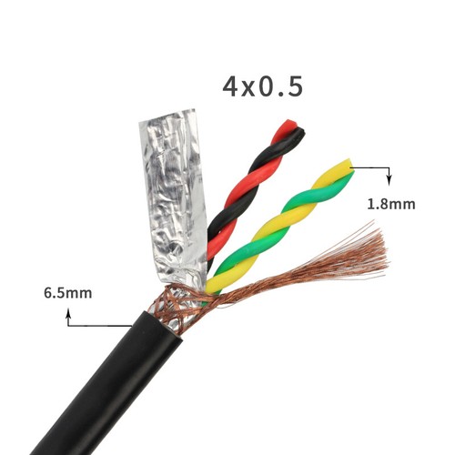 2 4 6 8 Core Shielded Twisted Pair Cable Signal Wire Copper RVSP Cord 1/3/5 M - Picture 15 of 23