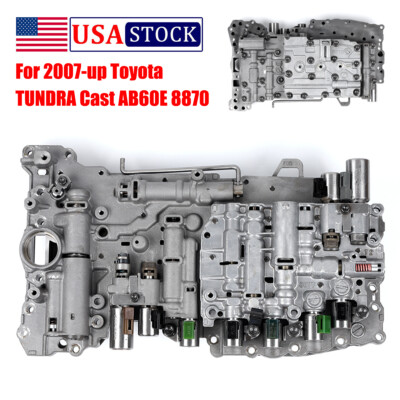 Transmission Valve Body W/Solenoids for 2007-2021 Toyota Tundra AB60E