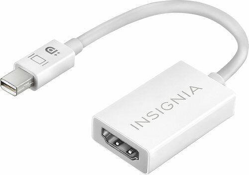 Insignia Mini DisplayPort-to-HDMI Adapter for monitor extension for macbook pc - Picture 1 of 1