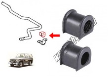 Paire de Cavaliers Barre Stab Avant Toyota LJ70 LJ73 avant 1989 phare rond