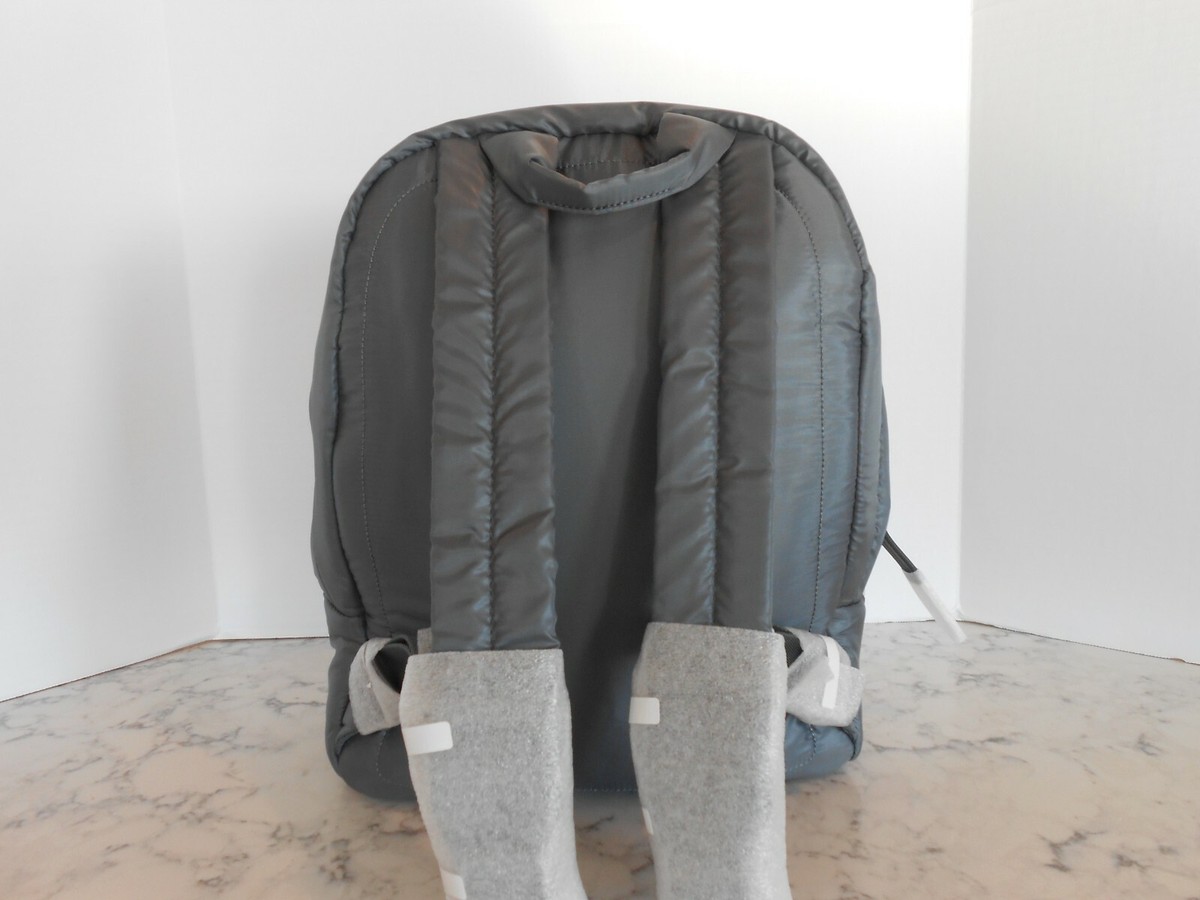 S Michael Kors Rae Medium Quilted Nylon Backpack Gray MICHAEL MICHAEL KORS - Rhea leather backpack grey - The Corner main image 2