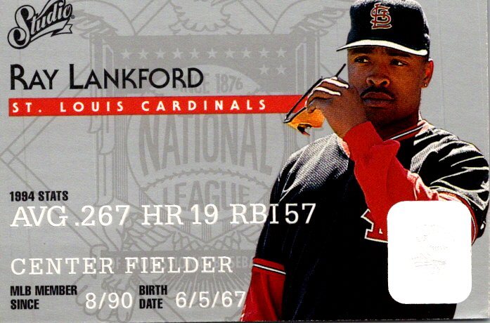 メジャーリーグ　カード　Ray Lankford $_12.JPG