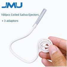 Dental Coiled Saliva Ejectors FlexForm Hygoformic Bendable Tongue Holder 100pcs