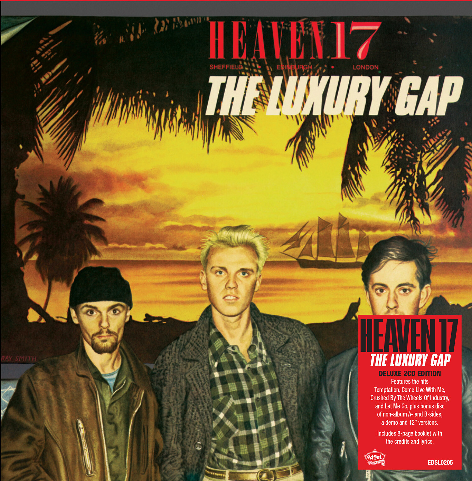 Heaven 17 The Luxury Gap (CD) Deluxe  Album (PRESALE 26/07/2024)