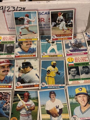 1979 Topps Baseball Cards 75x No Dups HOF Guaranteed Set Builder Lots ~EX~ .A6 - Picture 3 of 15