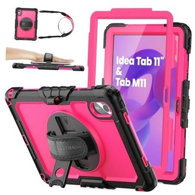 Tablet Case for Lenovo Idea Tab 11'' / M11 11-inch Rose+Black