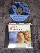 Adobe Illustrator 10 Macintosh CD with Serial Number Mac OS X and Mac OS 9