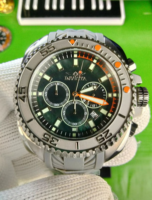 Invicta Coalition Forces 50 mm Titanium Tone Chronograph Watch 49790