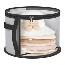Hat Organizer Bag Oversized Clear Travel Storage for Caps and Cowboy Hats