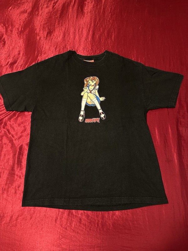 Vintage Hook-Ups OG Popsicle Girl Black XL T-shirt