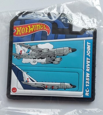 RAF Waddington 51 Squadron RC-135W Rivet Joint Hot Wings Hot Wheels Style Patch