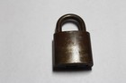 Vintage Hurd Detroit USA USN Navy All Brass Padlock and Key — photo 3