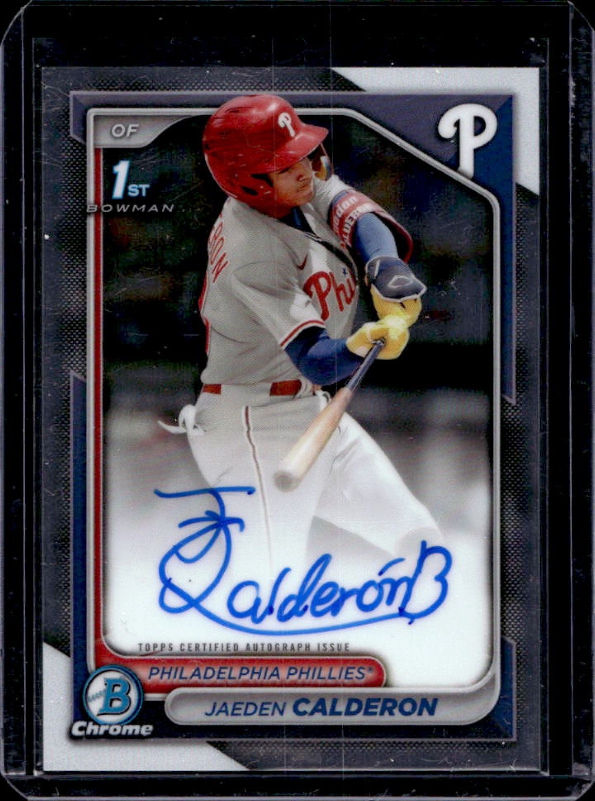 2024 Bowman Chrome Jaeden Calderon Auto 1st #CPA-JCN Phillies