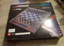 Vintage SciSys Kasparov Mk12 Chess Computer. Échecs Électroniques. Working
