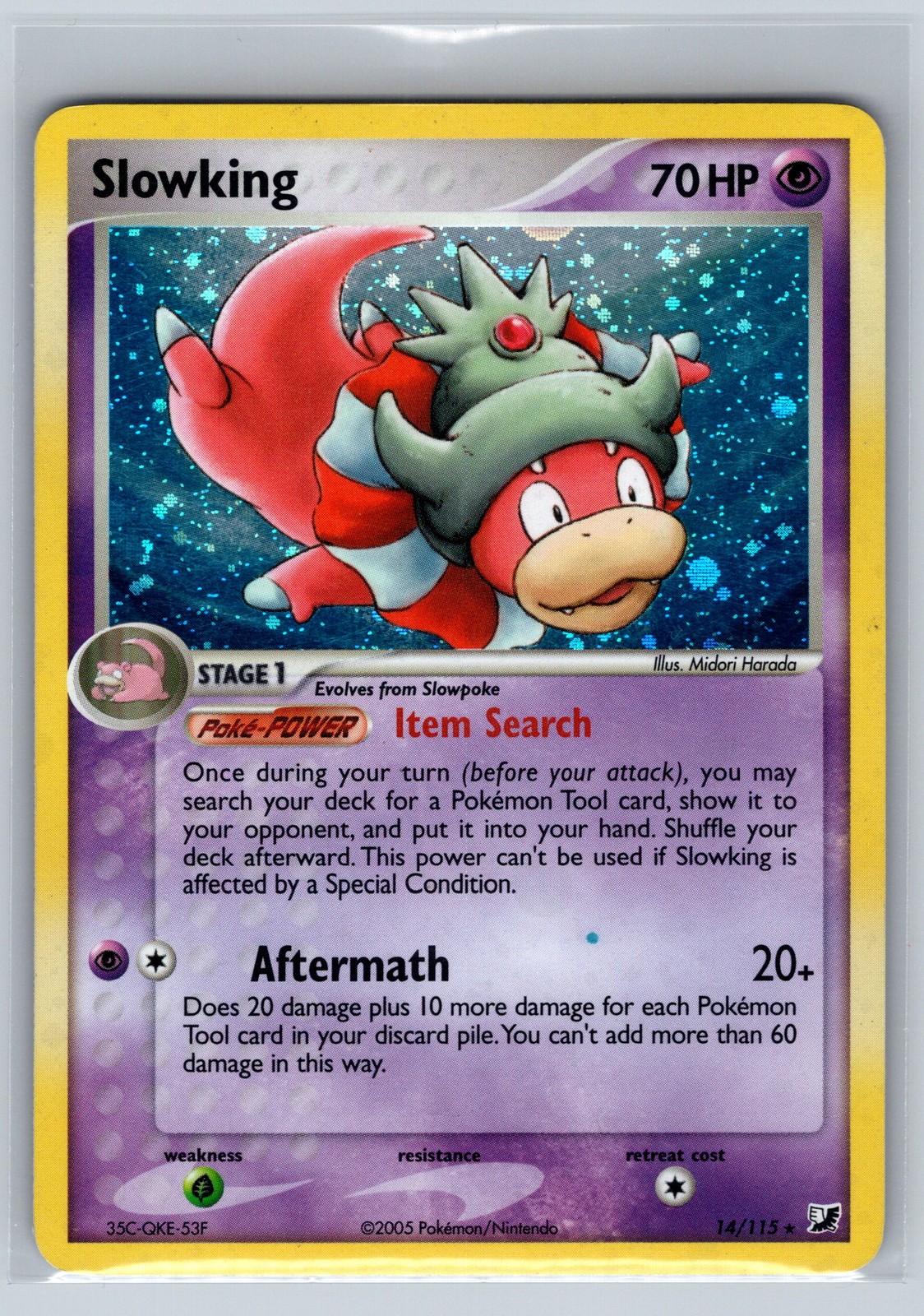 Unseen Forces - Slowking Holo - #14/115 - LP