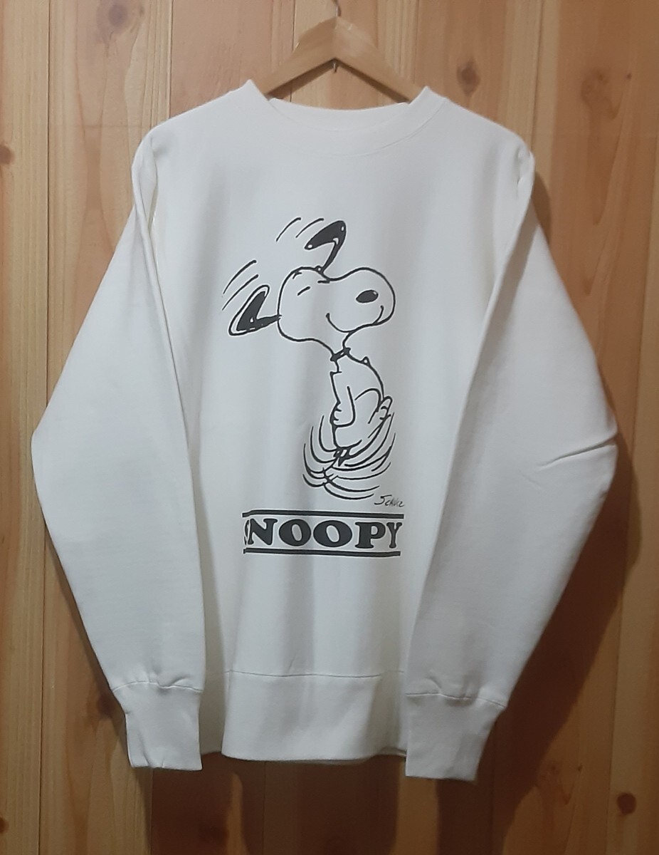 【極上/XL】1960s vintage SNOOPY SWEAT SHIRT Houston x Snoopy 60s Vintage Reprint Sweatshirt Crewneck New