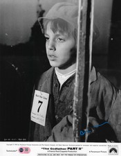 ORESTE BALDINI SIGNED THE GODFATHER 2 YOUNG VITO 14x11 PHOTO (ACG CERT AG17855)