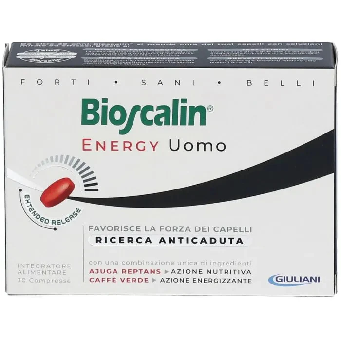 Bioscalin Energy supplément antichute homme 30 comprimés - Photo 1/1
