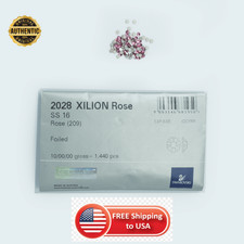 Swarovski Rose 209 Flatback Crystal Xilion Rose 2028 SS5  SS30 Discontinued