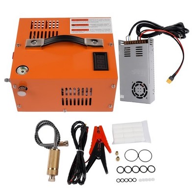 PCP Luftkompressor 300Bar tragbar 4500Psi/30Mpa 8mm Schnellverbinder 250W ölfrei