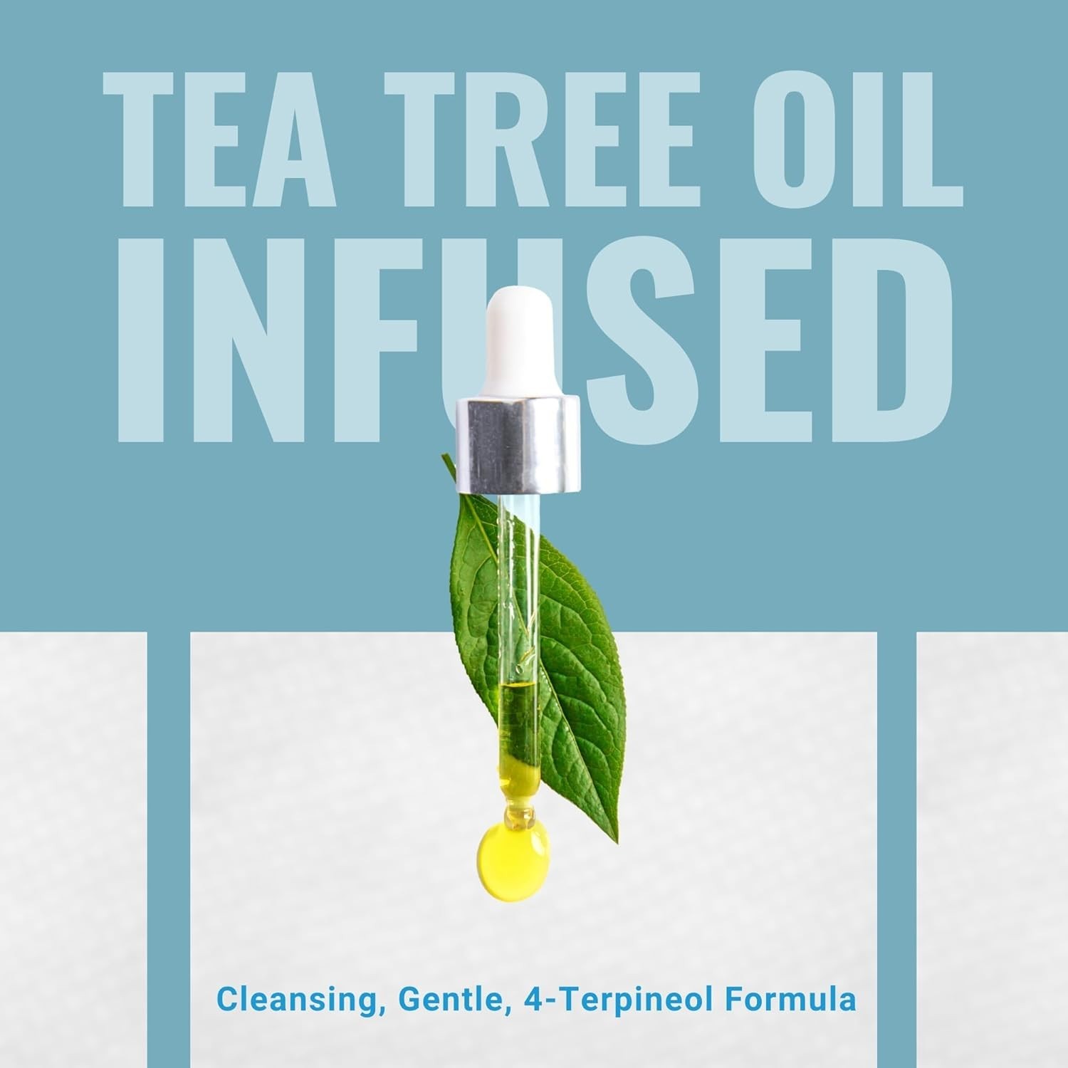 Gentle Eyelash & Eyelid Cleanser Towelettes –  Tea Tree Oil Formula