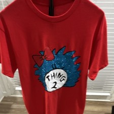 Dr Seuss Thing 2 Heavy Cotton T Shirt.