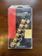 Grover 505FVG 6 In Line Gold Tuners