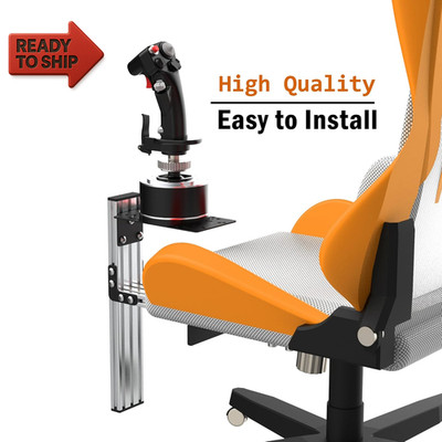 Fosiya SIM Fighting Joystick Center Chair Mount Flight Stick Chair Mount Use Fo