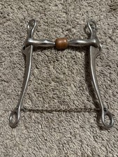 Używana beczka Usta Western Krawężnik Western Bit Horse Bit Horse Tack 5"