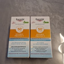 2x EUCERIN Sun Fluid Hydro Protect Face LSF 50+ 50 ML