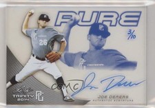 2014 Leaf Trinity Perfect Game Pure Blue 3/10 Joe DeMers #PGP-JD1 Auto 3c7