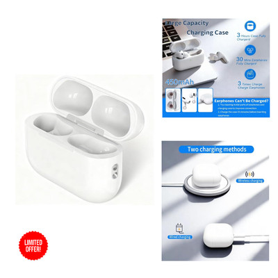 Ladecase mit Bluetooth Pairing für AirPods Pro 3 USB-C QI Wireless