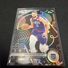 2025-26 Topps Match Attax NBA No. 99 Domantas Sabonis Uncommon Black