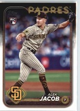 2024 Topps Update #US66 Alek Jacob Rookie