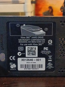 Xbox 360 120GB Hard Drive -  Works Great 120 GB Gigabyte