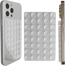 Silicone Double-Sided Suction Cup Phone Mount Hands-Free Holder Grip Transparent