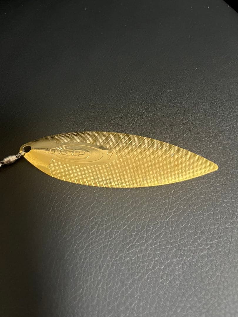 OSP Typhoon 1oz DW Spinnerbait Black Bass Used Rare - Image 3