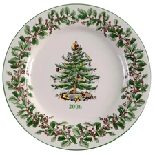 Spode Christmas Tree 2006 Collector Plate 6497619